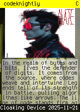 codeknightly #1