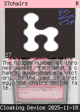 37chairs #27