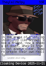 TheyCallMeSpy #1