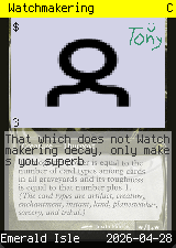 Watchmakering #3