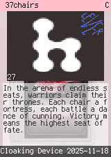 37chairs #27