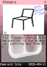 37chairs #71
