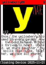 yellowberryHN #112
