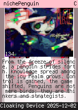 nichePenguin #134