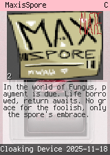 MaxisSpore #2