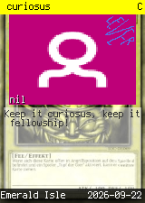 curiosus