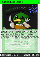 eatsaduckimust