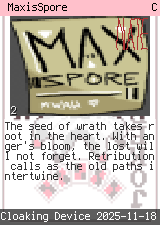 MaxisSpore #2