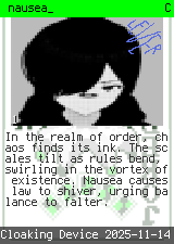 nausea_ #1