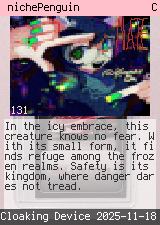 nichePenguin #131