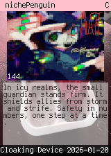 nichePenguin #144