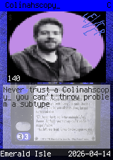 Colinahscopy_ #140
