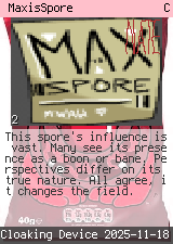 MaxisSpore #2